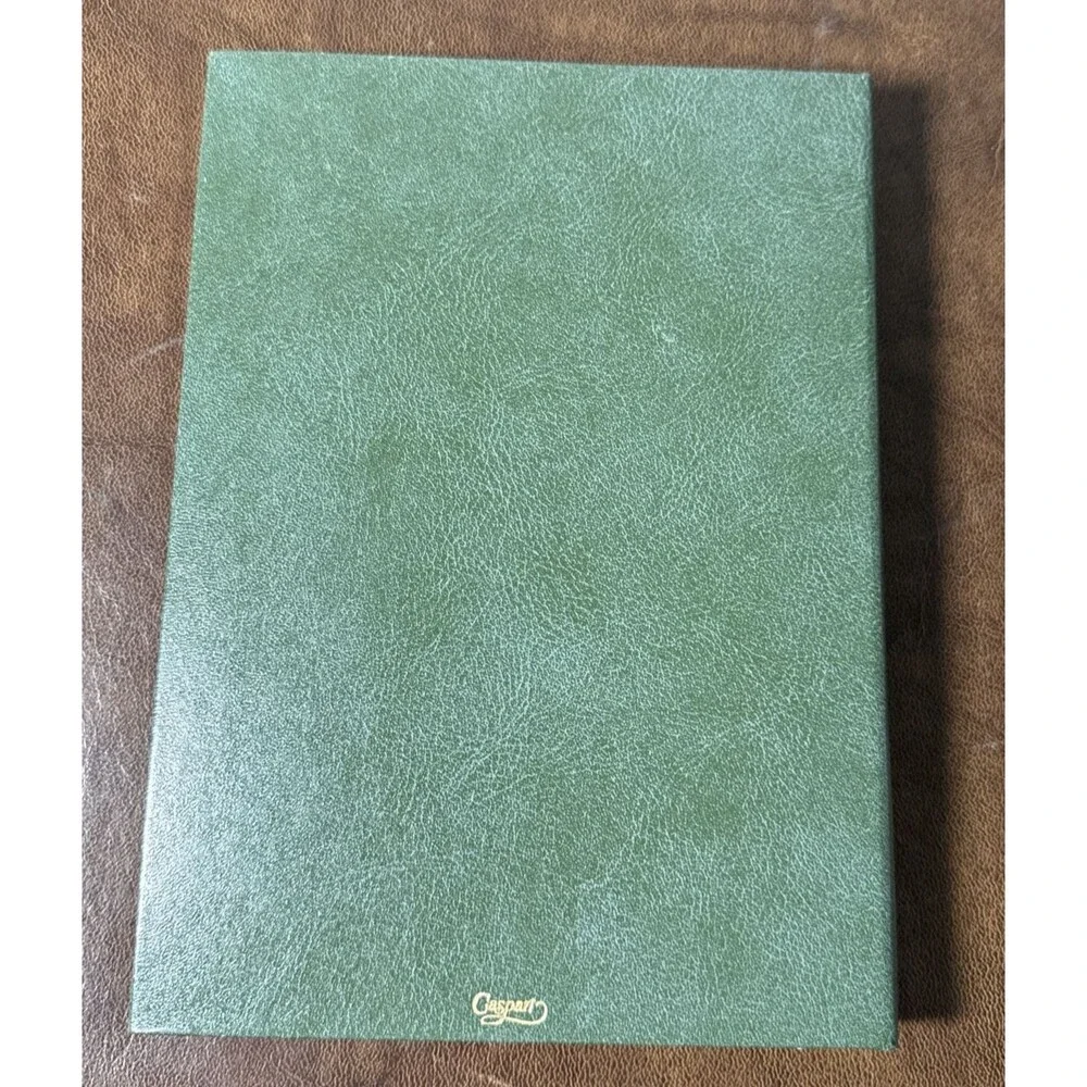 Vintage Caspari Collectors Journal Log Book 3 Ring Binder 1985 NEW No Writing